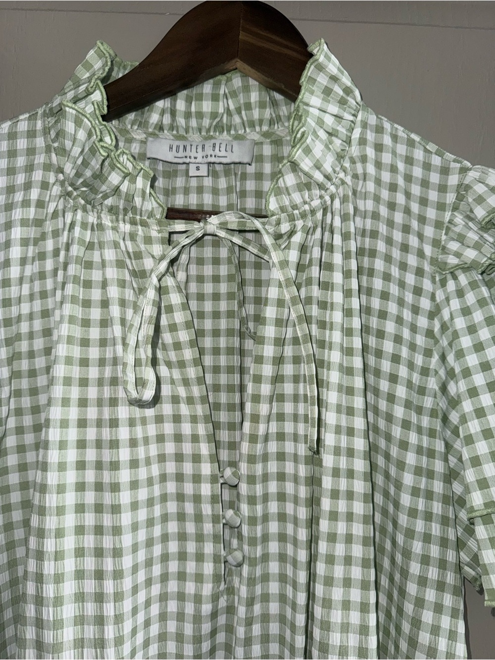 Hunter Bell Matthews Dress, Pale Green small NWOT - Picture 8 of 8